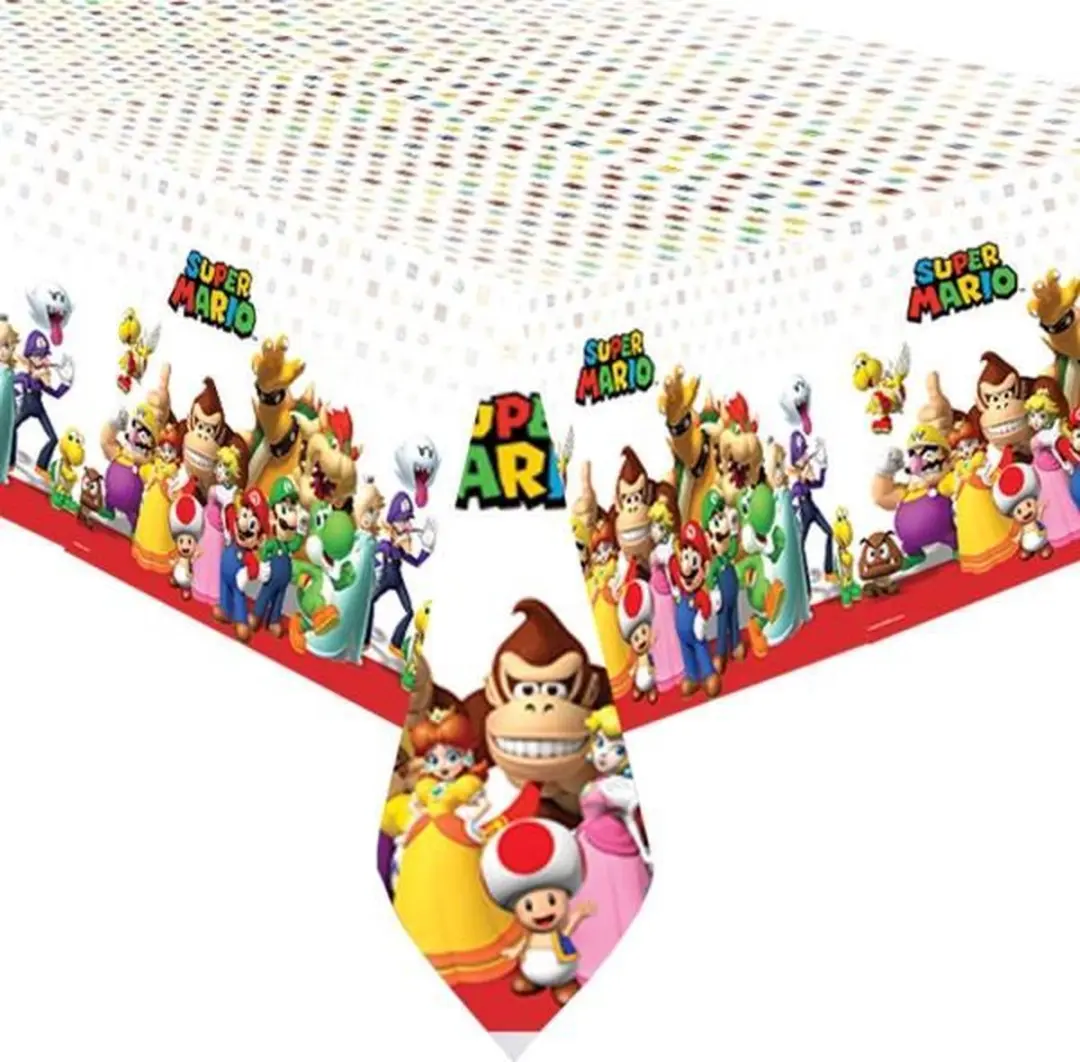 Disney Super Mario Tafelkleed 120x180cm - Multi
