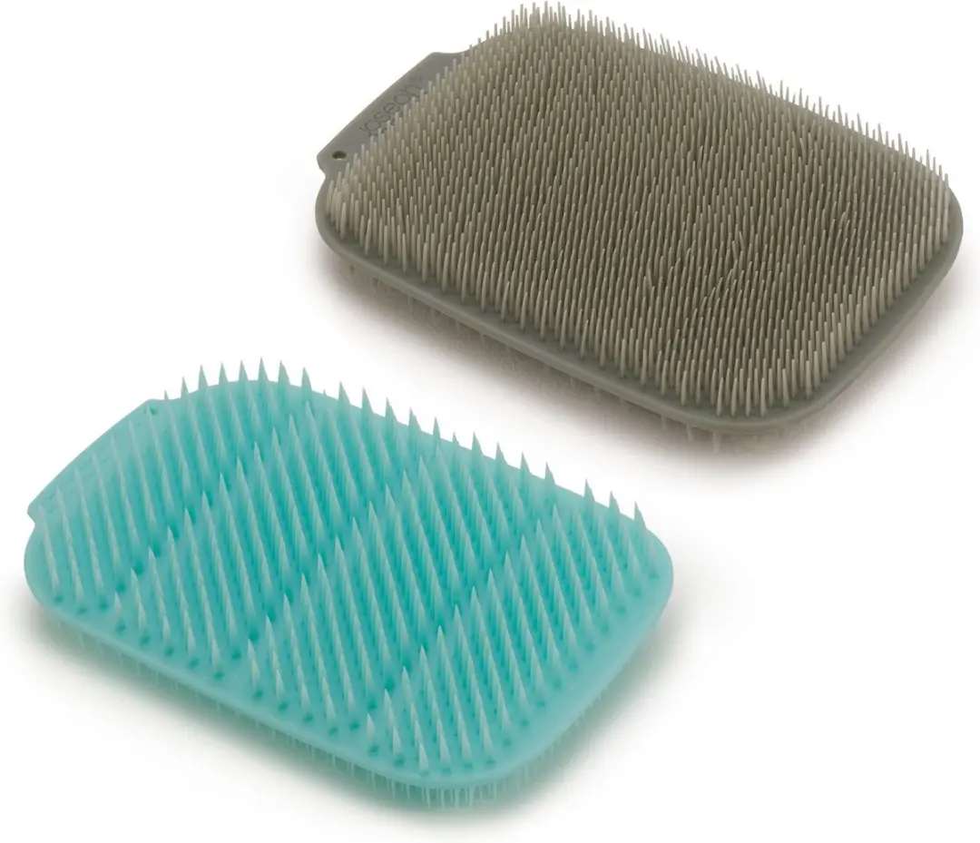Duo Schrobber, Set van 2 Stuks, Licht Blauw