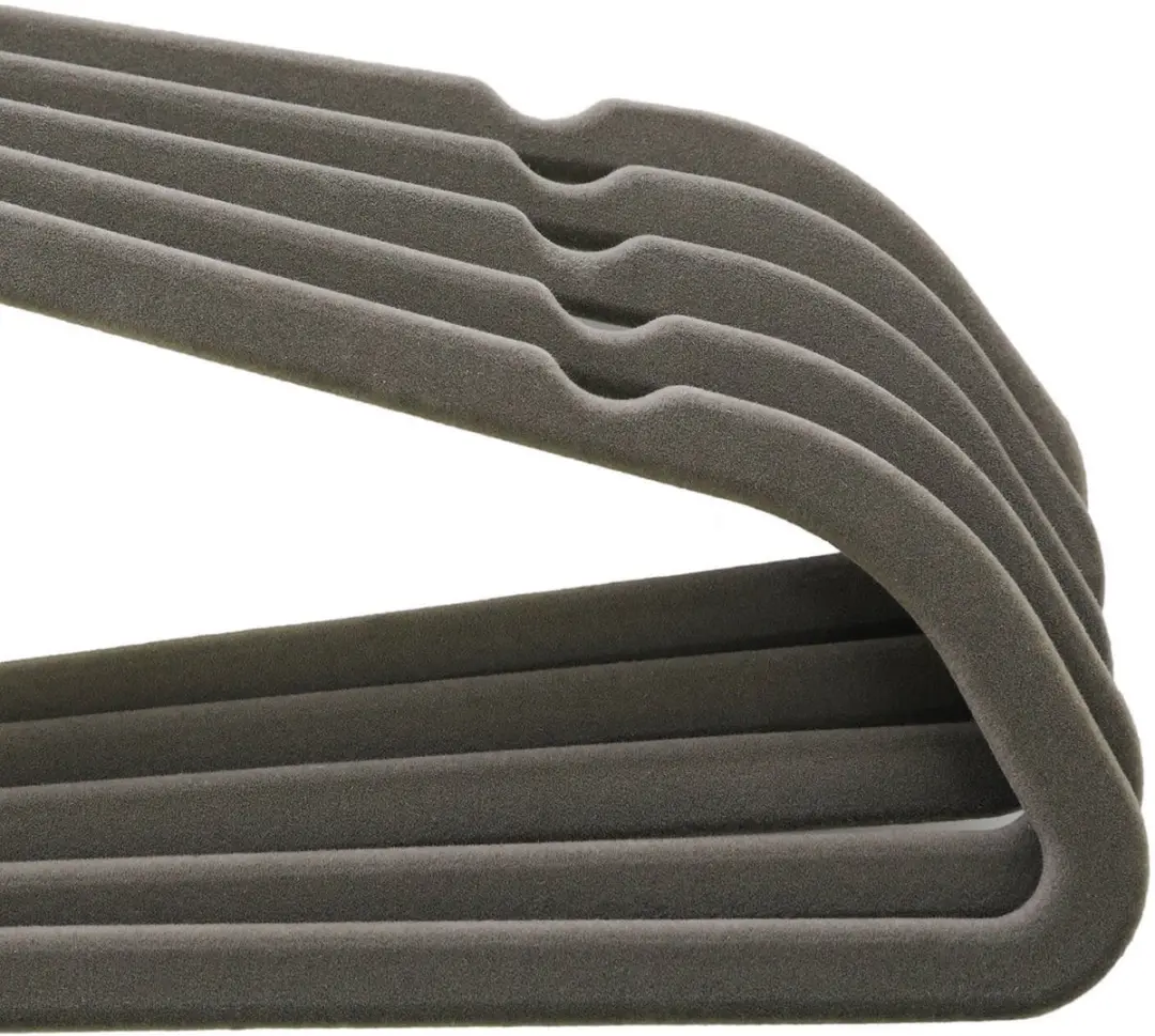 Songmics Kledinghangers 50 Stuks - Grijs - afbeelding 6 van 6