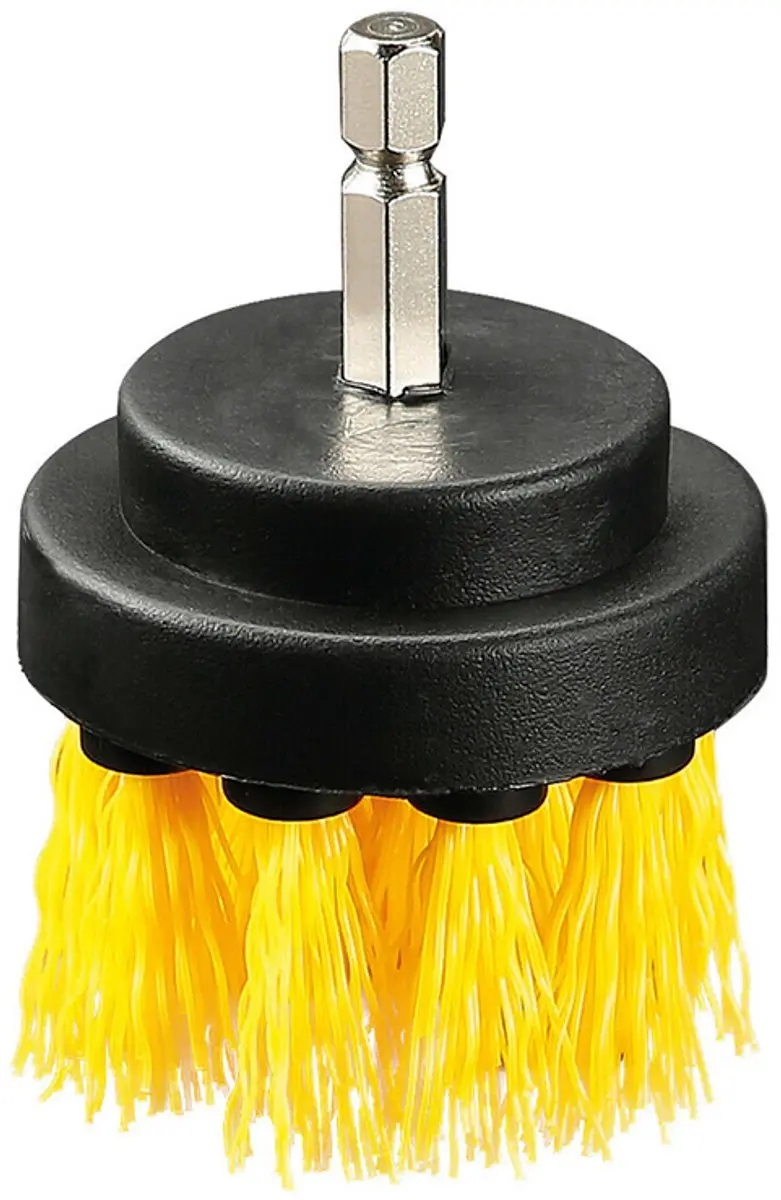 Lampa Mat Borstels 5/8/10cm - 3 Stuks - Geel/Zwart