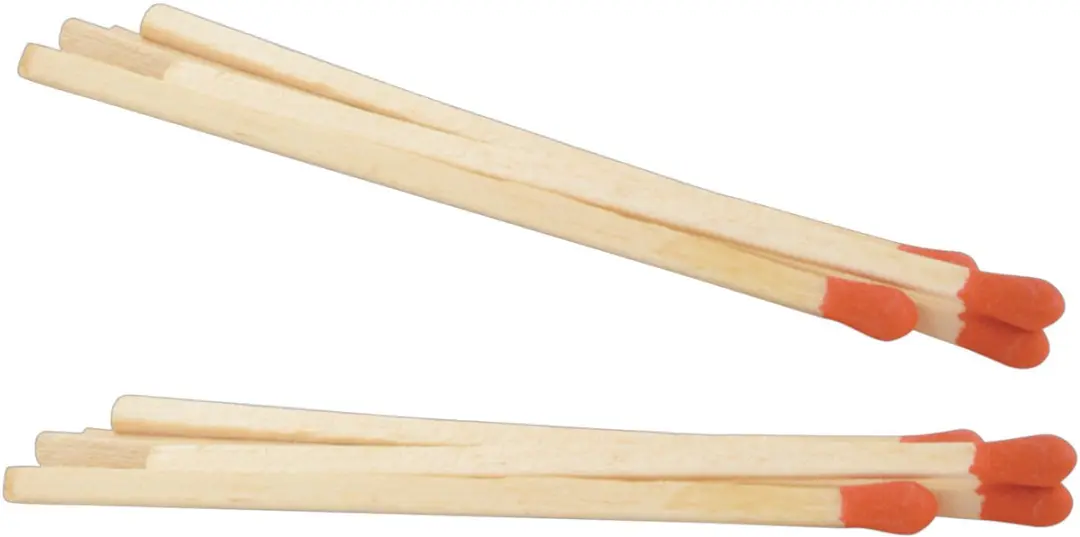 Esschert Design Lucifers Pot - 200 Stuks - Glas/Hout