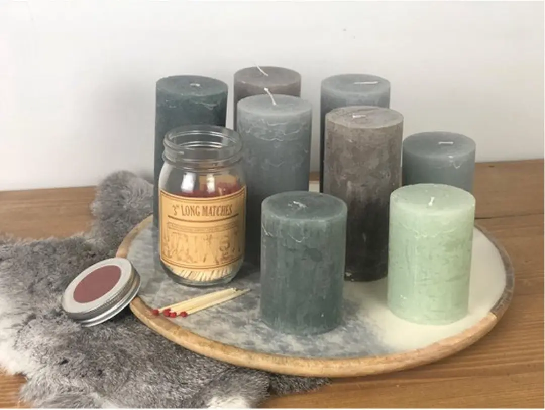 Esschert Design Lucifers Pot - 200 Stuks - Glas/Hout