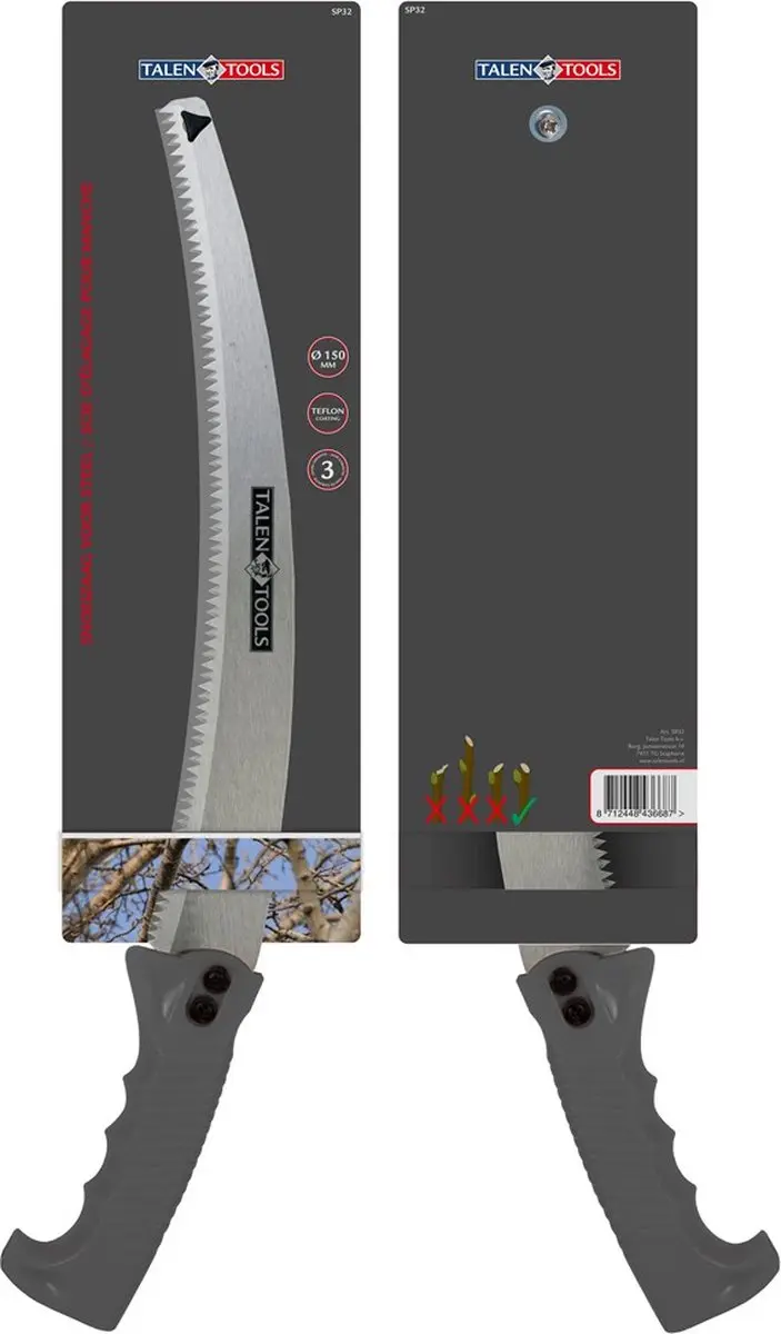 Talen Tools Snoeizaag 52cm - Geschikt voor takken Ø15mm