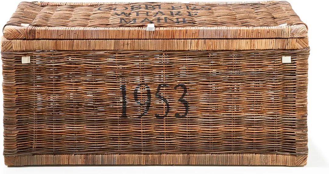 Riviera Maison Opbergkist Rustic Rattan Cobblers Wharf 90x40cm