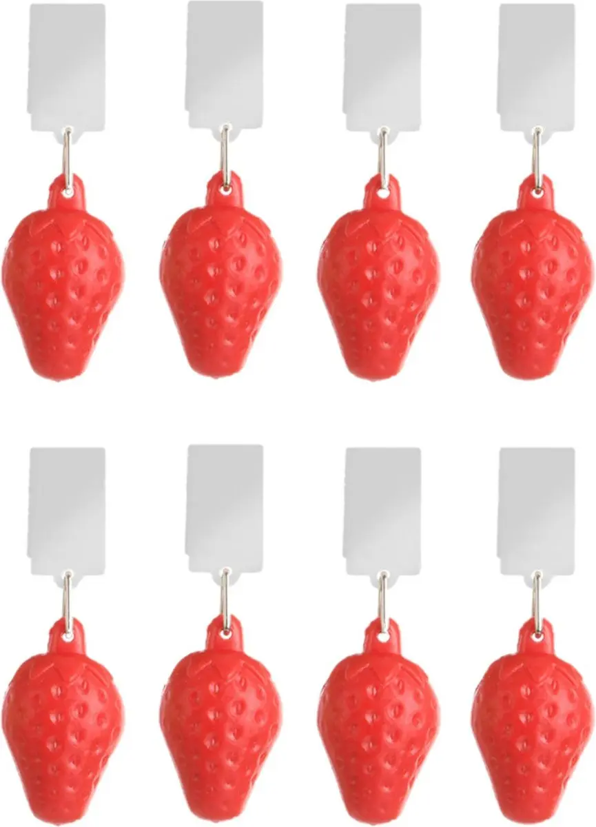 Esschert Design Tafelkleedgewichten - 8 Stuks - Rood