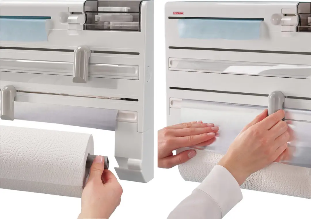 Leifheit Parat Plus Rollenhouder - Wit