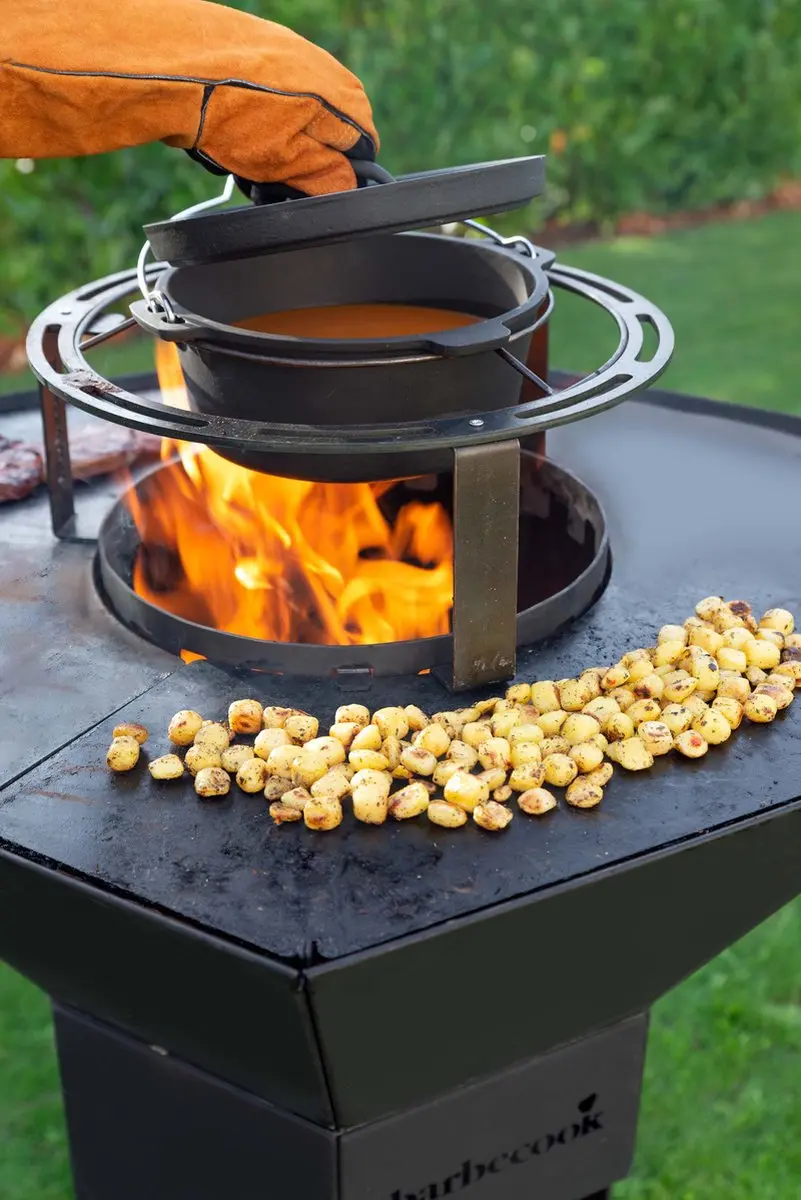 Barbecook Dynamic Centre Wok & Dutch Oven Houder BC-ACC-7456 - Zwart