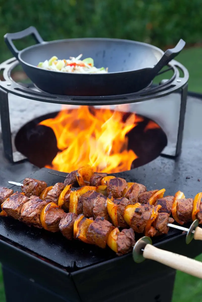 Barbecook Dynamic Centre Wok & Dutch Oven Houder BC-ACC-7456 - Zwart