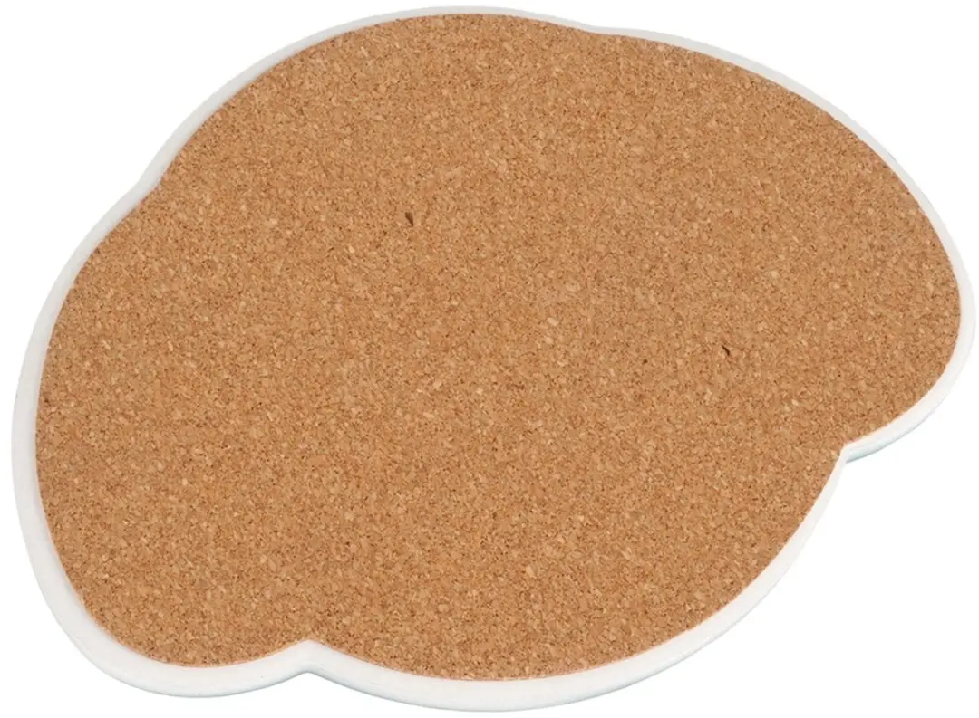 Excellent Houseware Onderzetters Hond - 4 Stuks - Veelkleurig