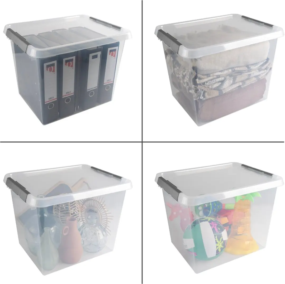 Sunware Comfort Line Opbergbox 52L - Set van 3 - 50x40x38cm - afbeelding 6 van 6