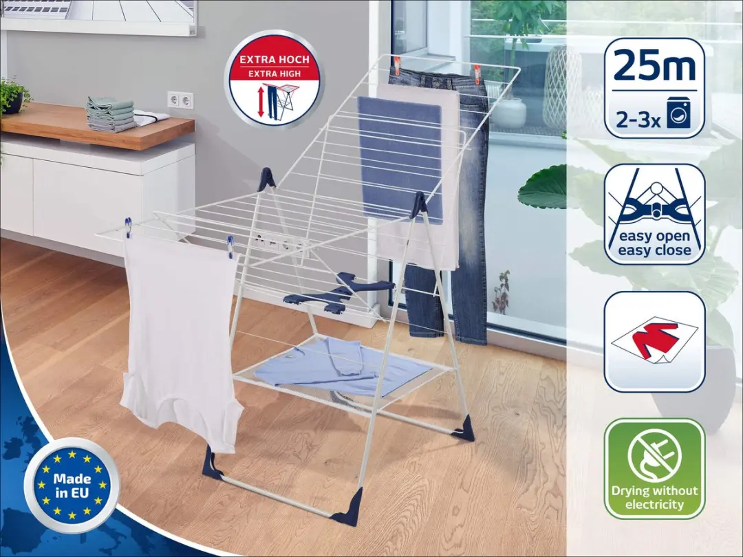 Leifheit Classic 250 Flex Droogrek 25m - 81409 - afbeelding 6 van 6