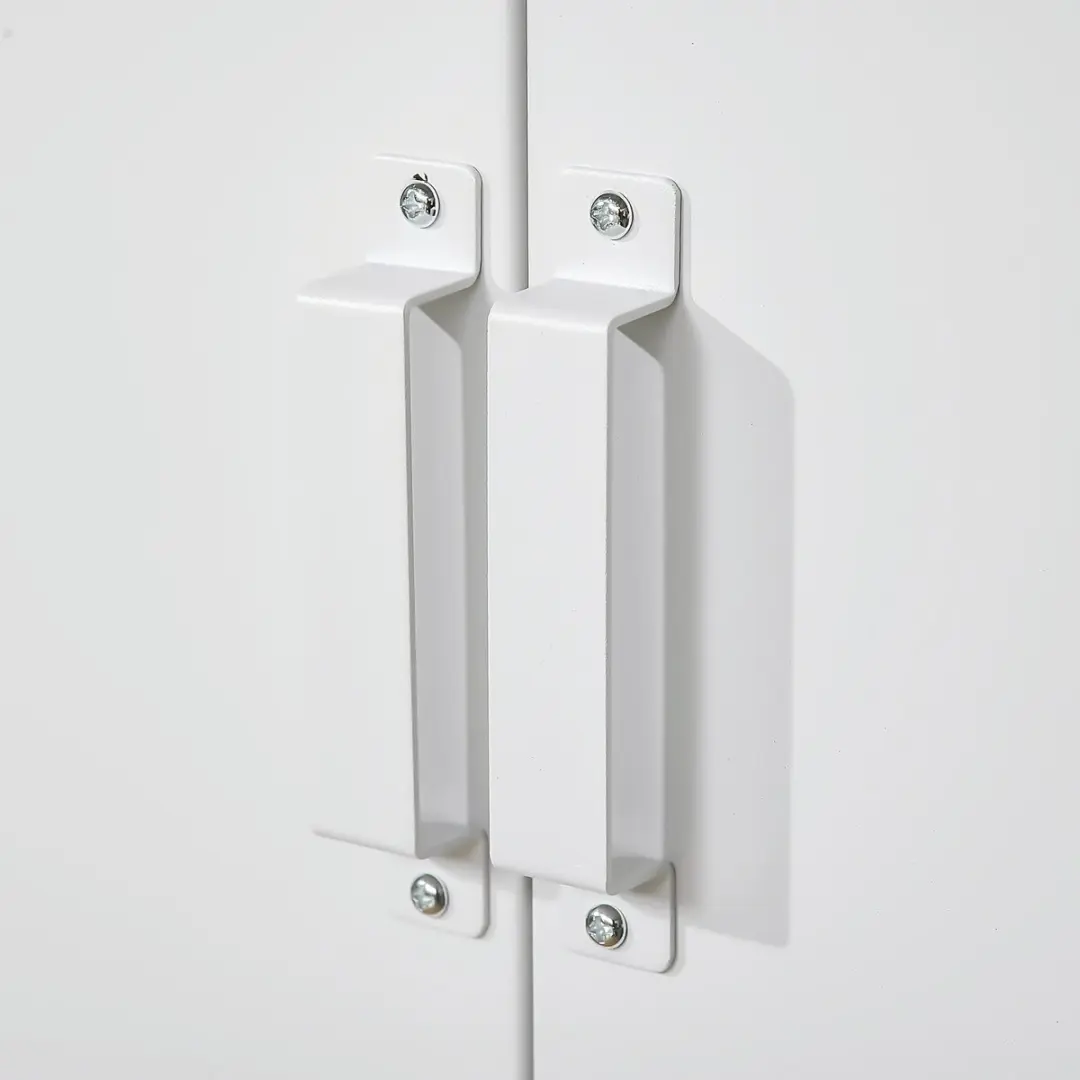 Homcom Archiefkast Metaal 75x33x110cm Wit