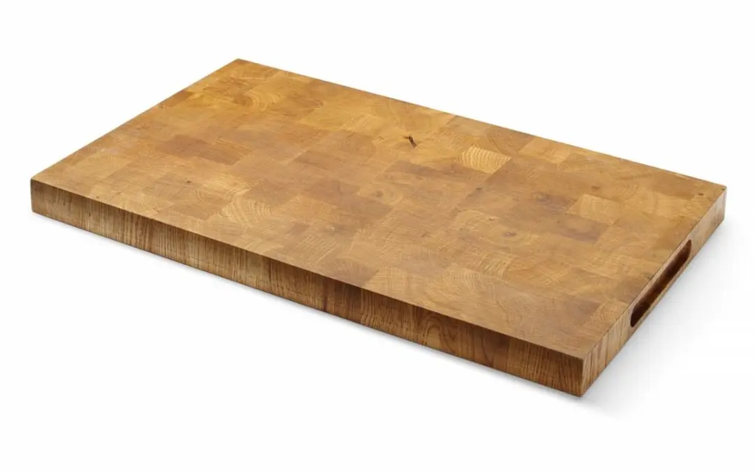 HENDI Eikenhouten Serveerplank 325x265x30mm - Bruin