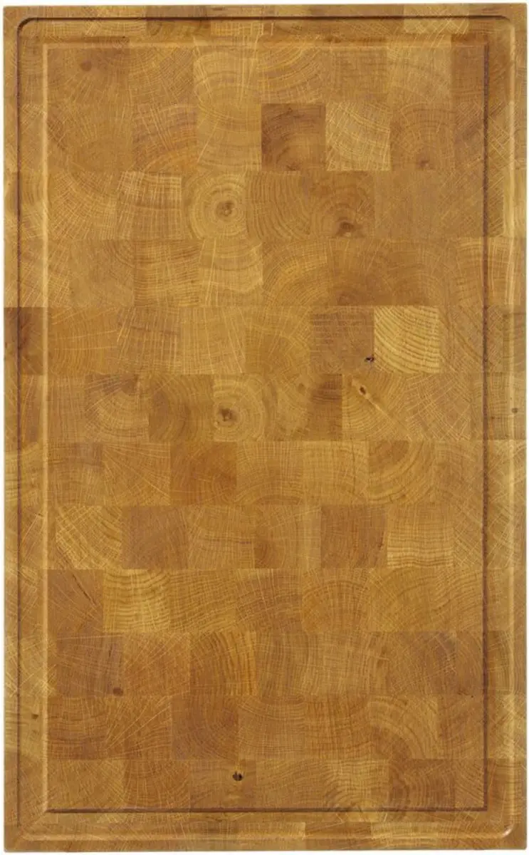 HENDI Eikenhouten Serveerplank 325x265x30mm - Bruin