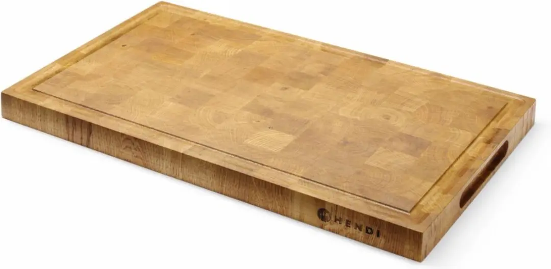 HENDI Eikenhouten Serveerplank 325x265x30mm