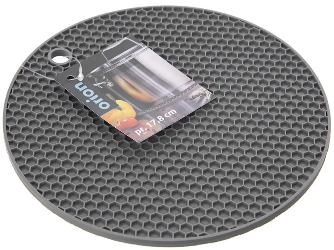 Orion Silikon Pannenonderzetter 17,5cm - Grijs - afbeelding 6 van 6
