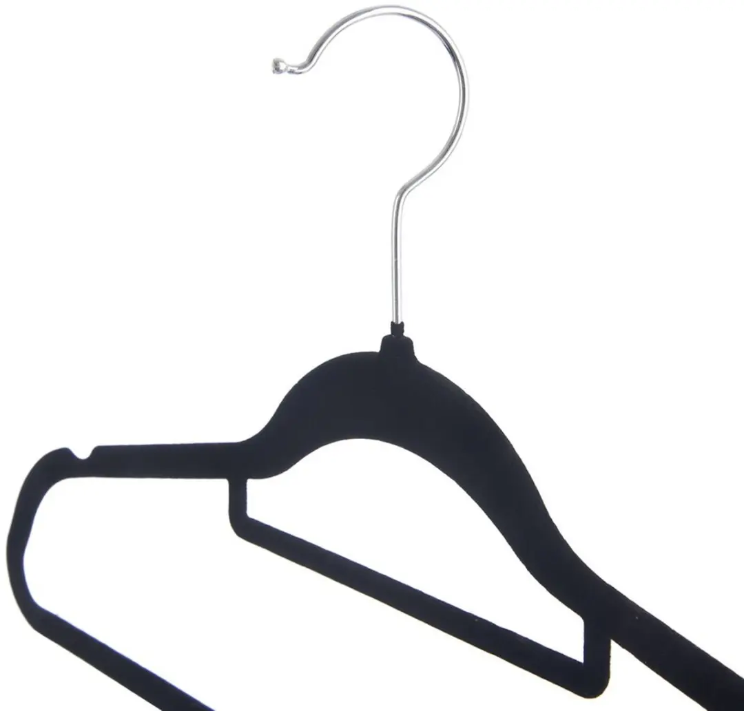 Orion Vilde Kledinghanger Set 5 Stuks - Zwart - afbeelding 5 van 6