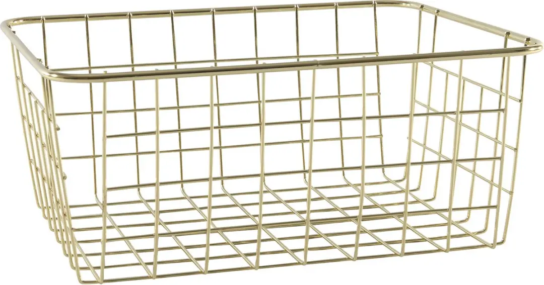 Svenska Living Draadmand Goud 28x22cm