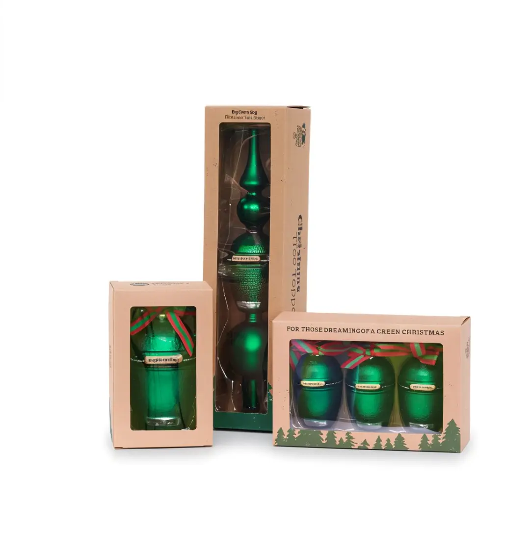 Big Green Egg Kerstballen Set