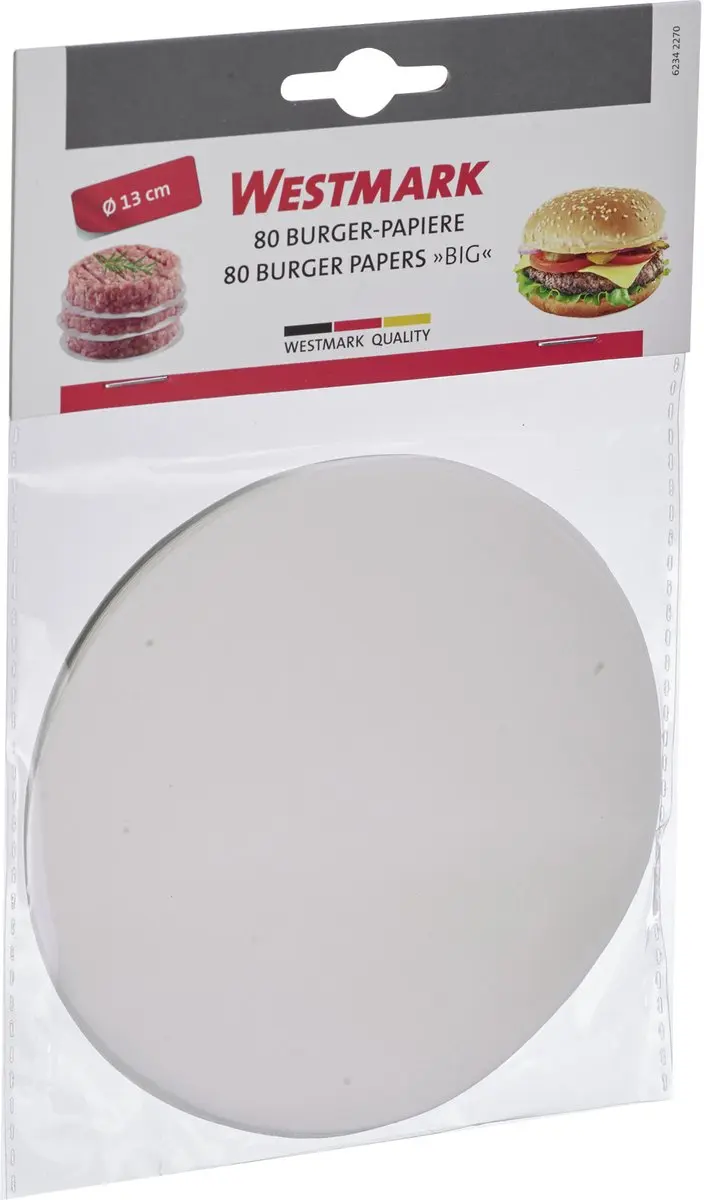 Westmark Hamburger Maker Vario 62342270 - 80 Stuks Ø13cm