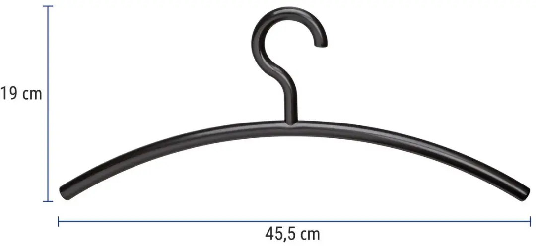MAUL Kleerhanger 45,5cm - 5 Stuks