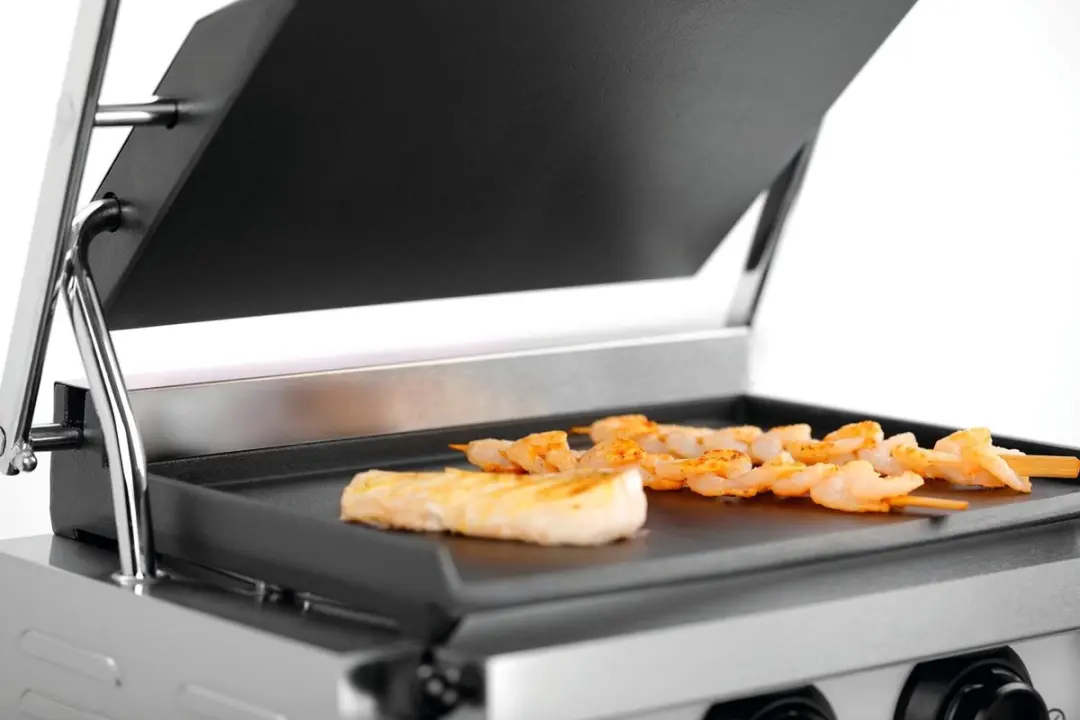 Bartscher Panini-MDI Contactgrill 1G A150979 - 2200W - Zilver