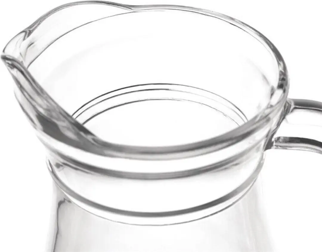 Olympia GF923 Glazen Kan 1L - 6 Stuks - Transparant