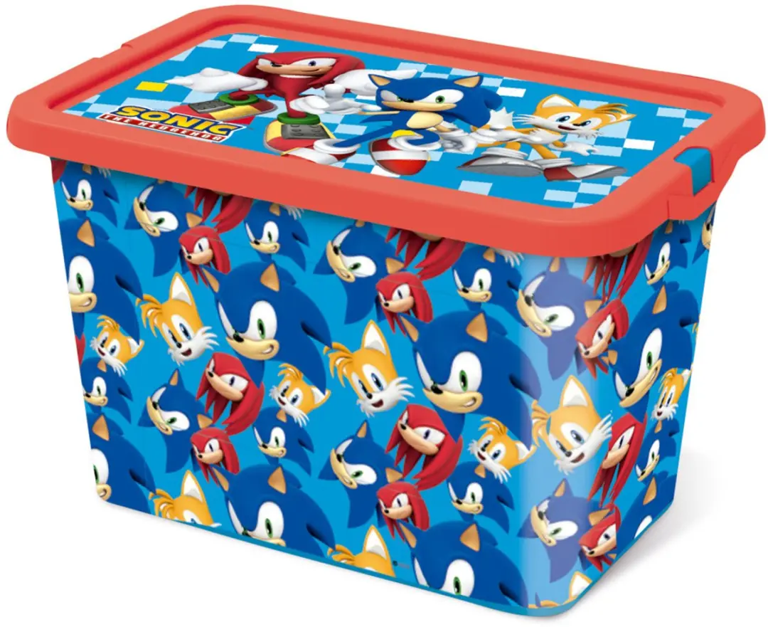 Sonic the Hedgehog Friends Opbergbox 7L - Blauw - afbeelding 2 van 2