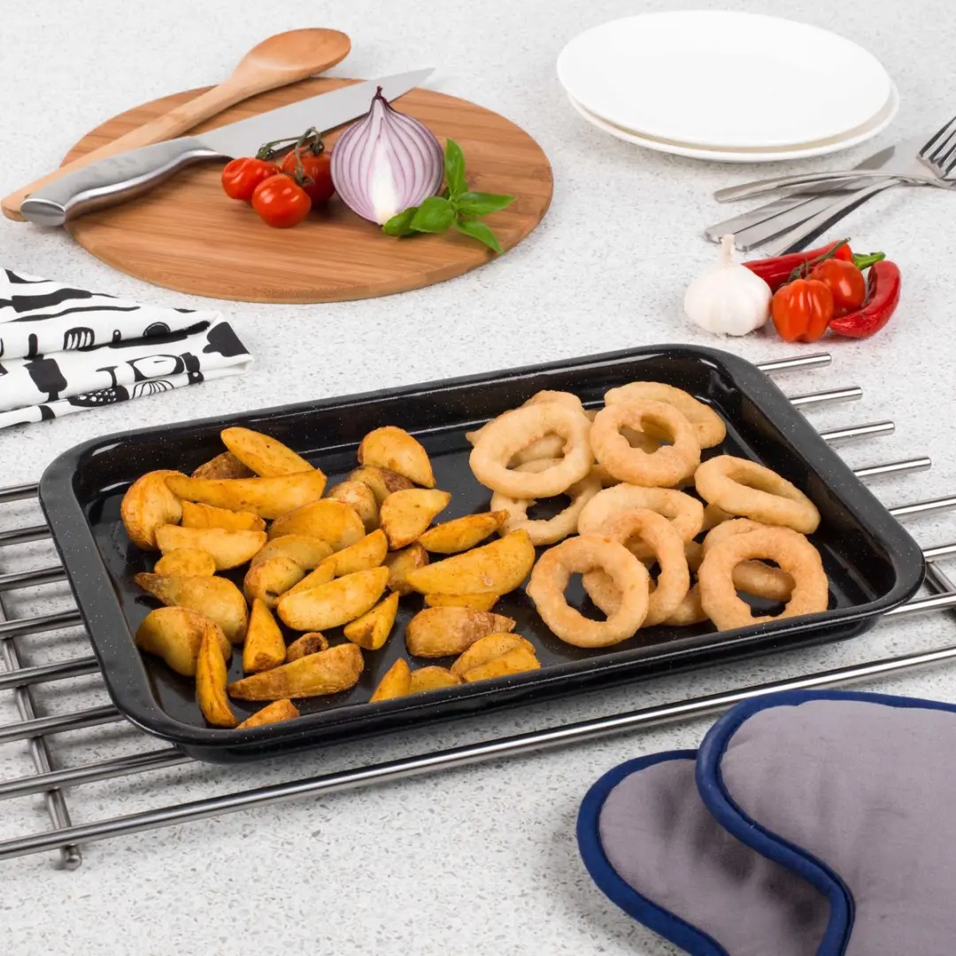 Russell Hobbs RH23170 Bakplaat 36cm - Antiaanbaklaag - Zwart - afbeelding 6 van 6