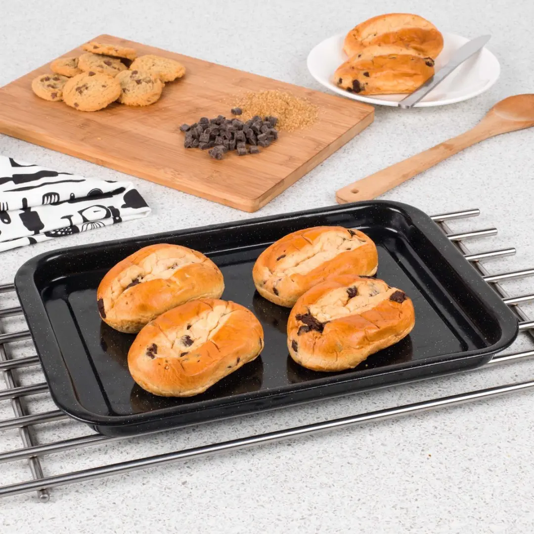 Russell Hobbs RH23170 Bakplaat 36cm - Antiaanbaklaag - Zwart
