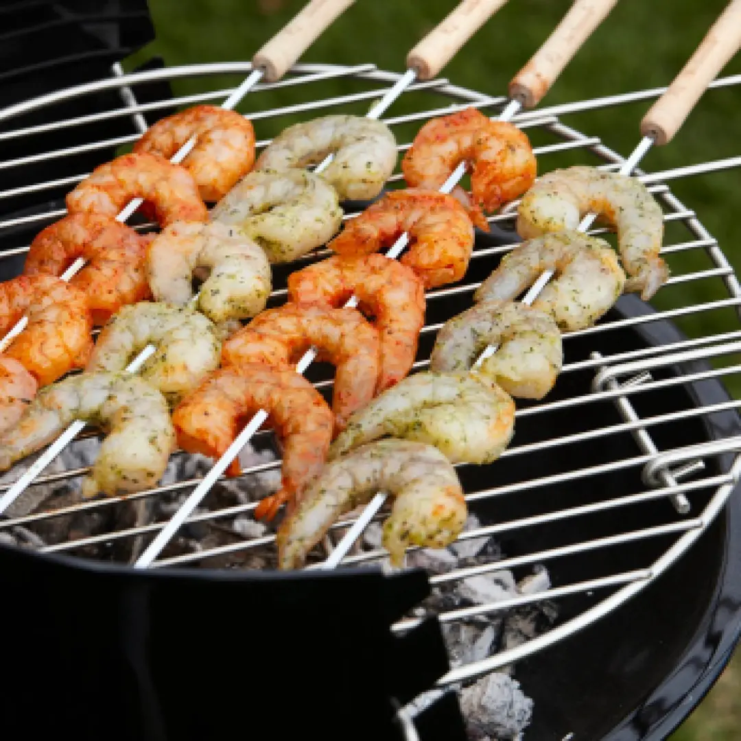 Barbecook BC-ACC-7458 BBQ Rooster Rond 40cm - RVS