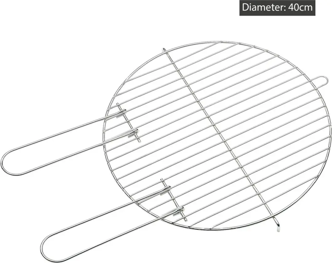 Barbecook BC-ACC-7458 BBQ Rooster Rond 40cm - RVS