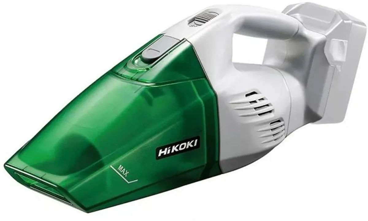 Hikoki R18DSLW4Z Stofzuiger 18V - Grijs/groen - afbeelding 2 van 2