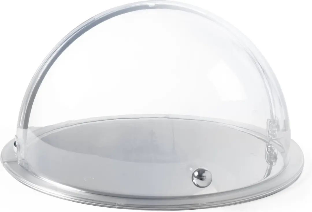 HENDI Rolltop Schaal 38cm - Roestvrij staal - Transparant