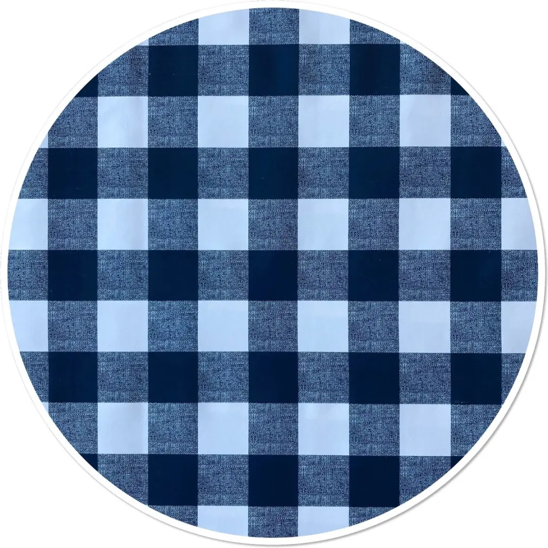 Wicotex Tafelzeil Ruit Blauw 160cm