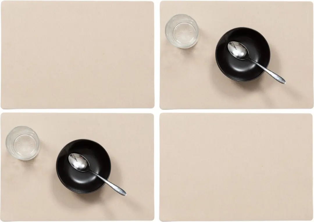 Wicotex Placemats Uni - Camel
