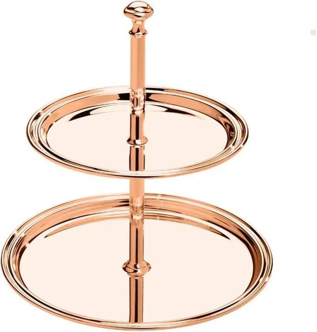 Zilverstad Etagère Elegance 2-hoog