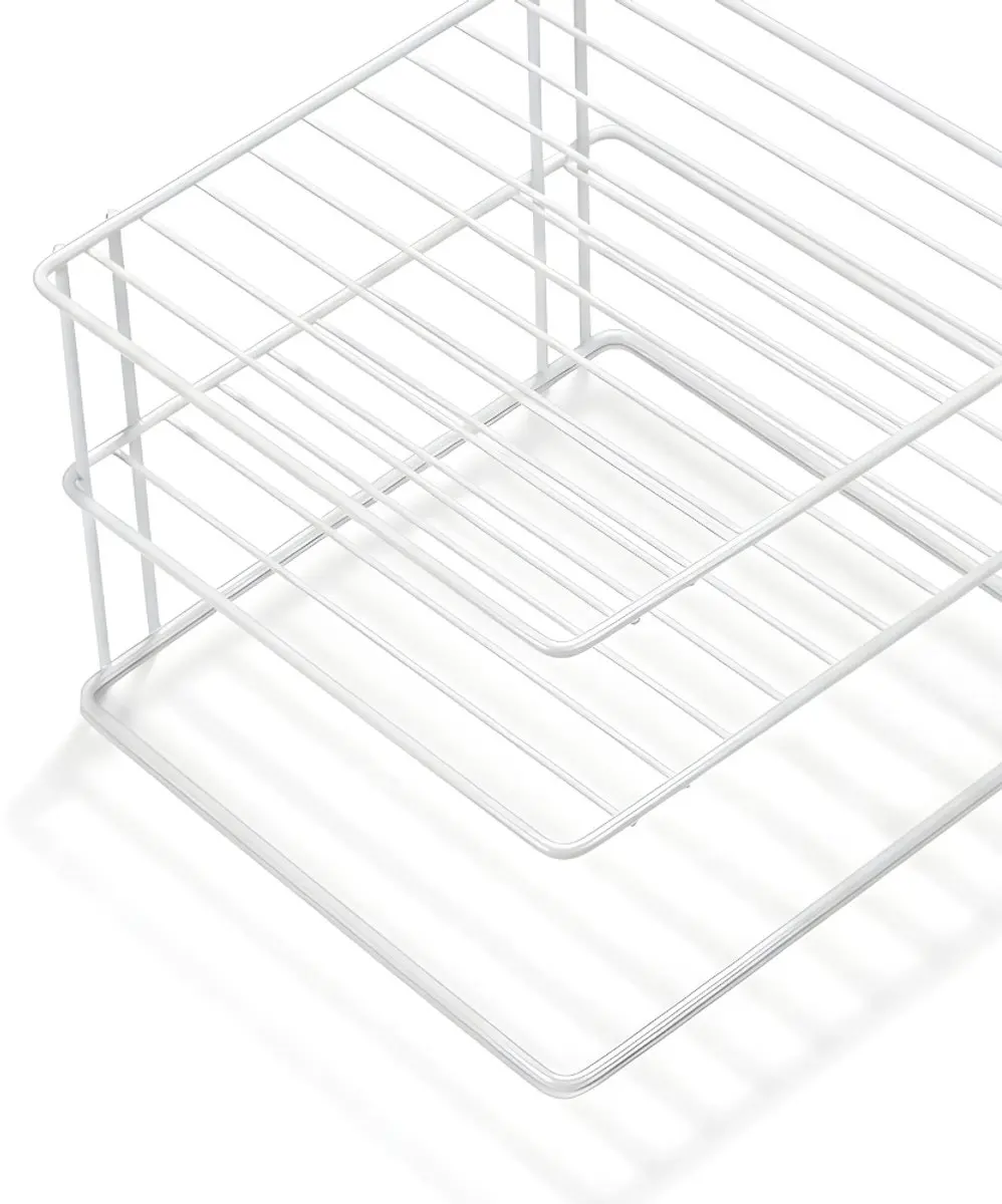 Metaltex Bordenrek Silos 2 Laags 25x25x19cm - Wit