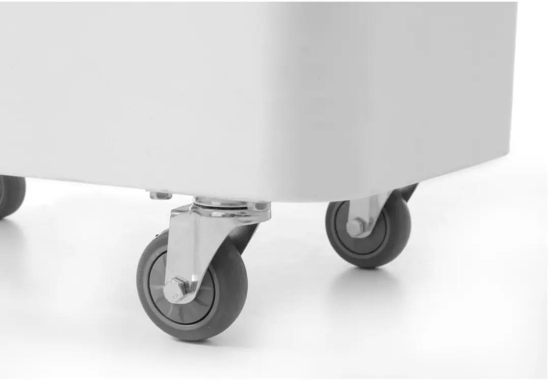 HENDI 877920 Voedseltrolley 102L - Transparant