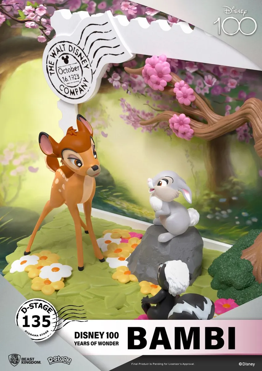 Disney Bambi 100th Anniversary D-Stage Actiefiguur 12cm - Multicolor - afbeelding 5 van 6