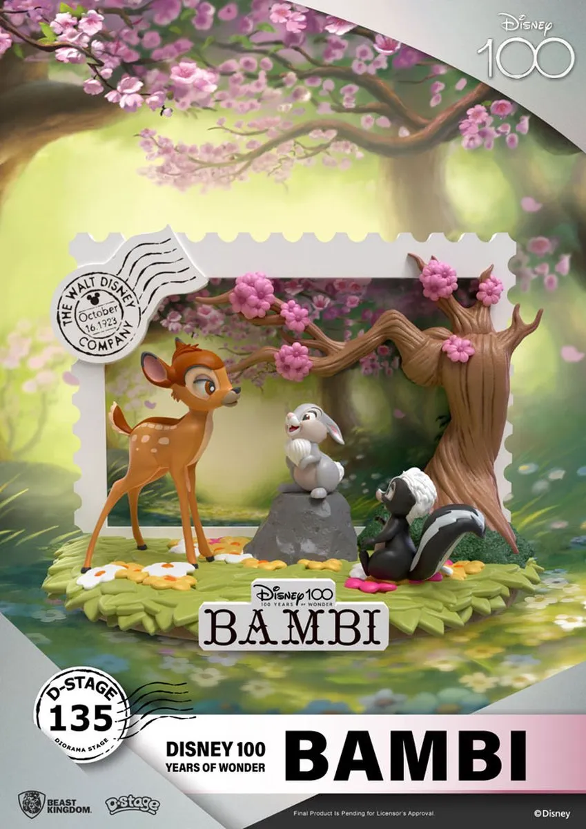 Disney Bambi 100th Anniversary D-Stage Actiefiguur 12cm - Multicolor - afbeelding 3 van 6