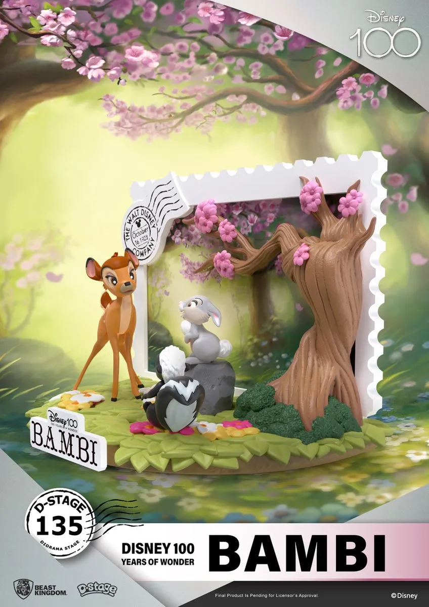 Disney Bambi 100th Anniversary D-Stage Actiefiguur 12cm - Multicolor - afbeelding 6 van 6