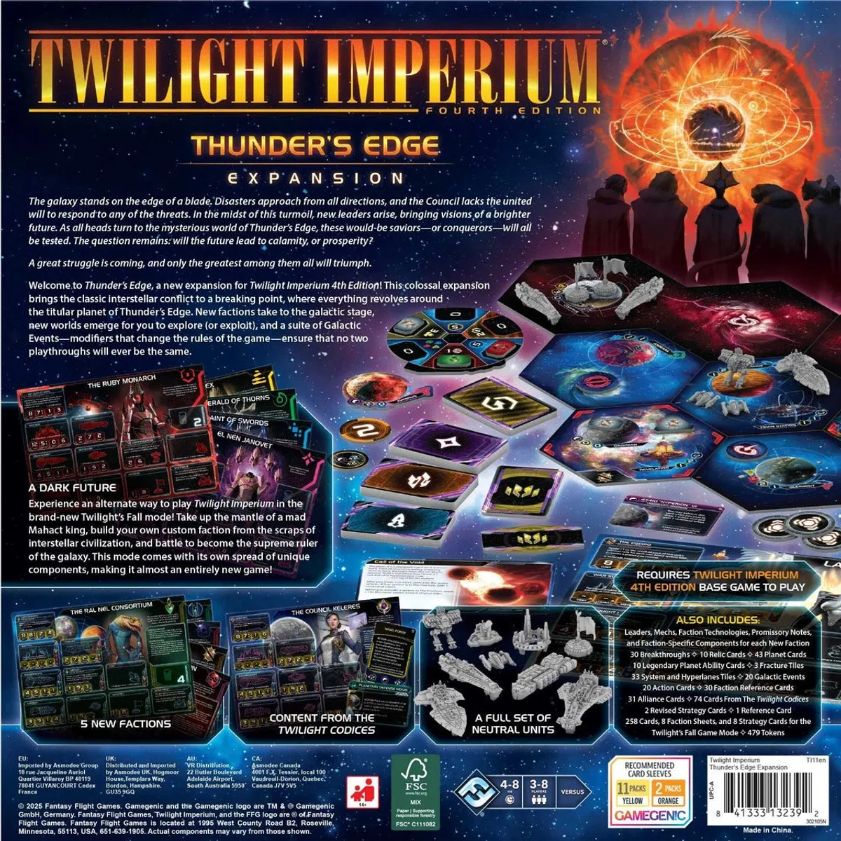 Asmodee Twilight Imperium Thunder's Edge - FFTI11