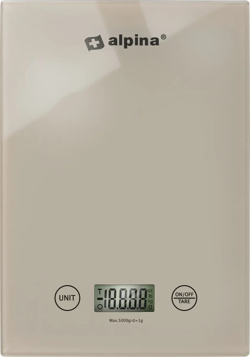 Alpina Digitaal Keukenweegschaal 5kg