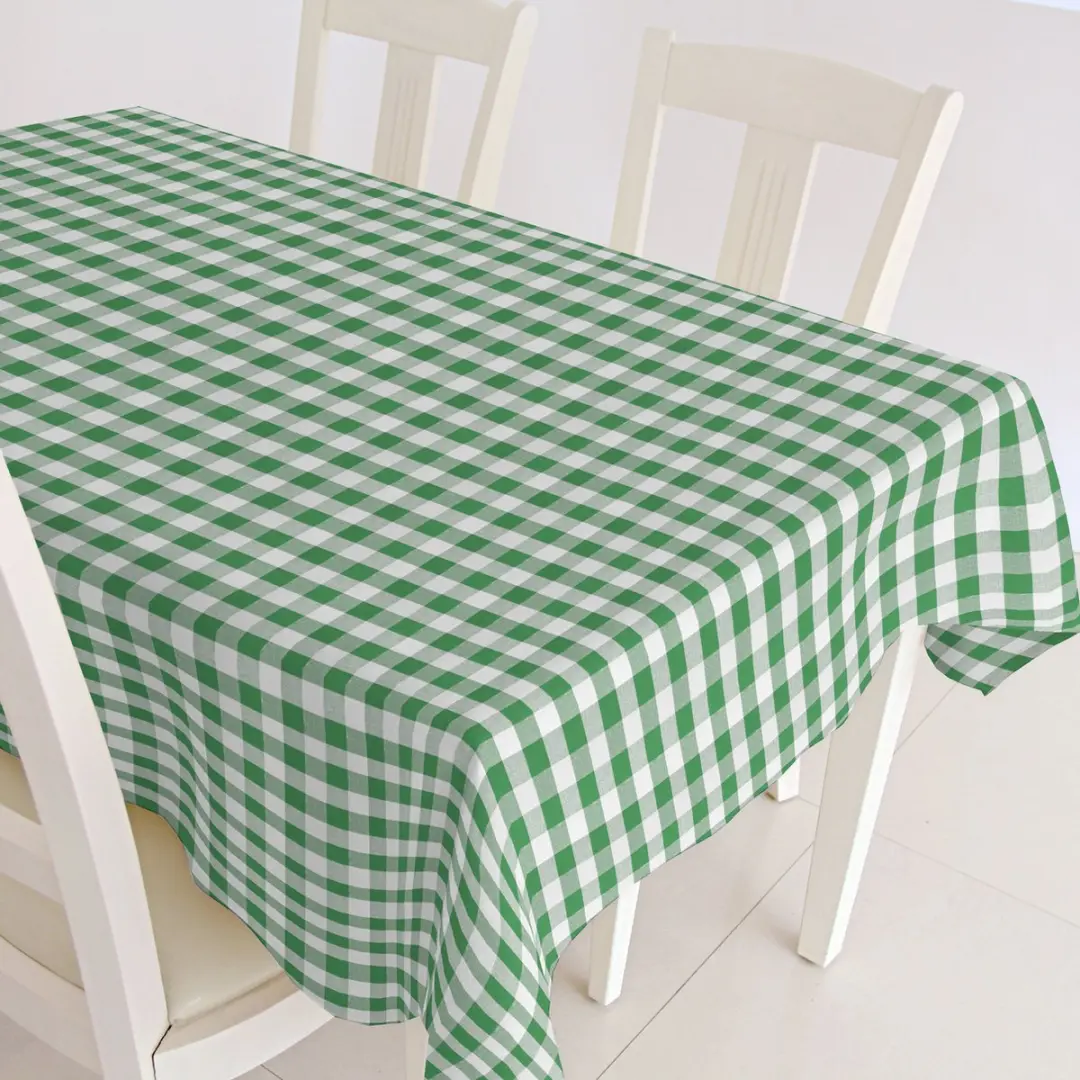 Wicotex Tafelzeil Ruit Groen 140x240cm