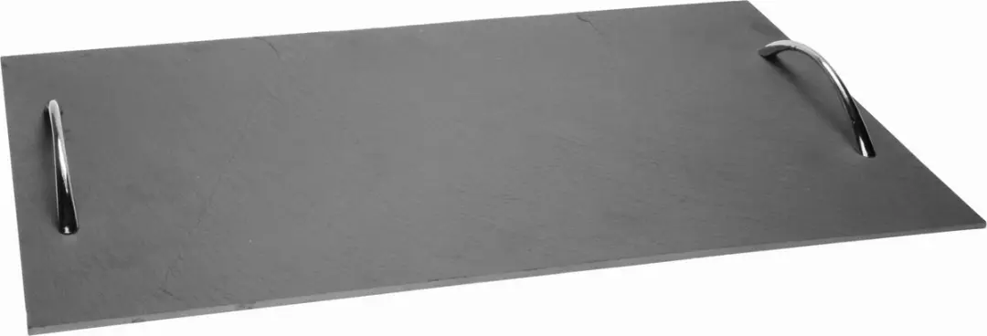 Cosy&Trendy Leisteen Serveerplank 50x30cm - 3 Stuks - Grijs