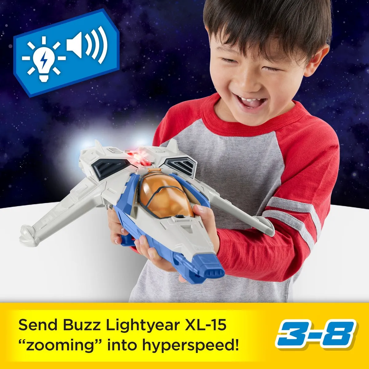 Fisher-Price Lightyear Ultimate Space Vaix Actiefiguur - 3x AAA - HGT26