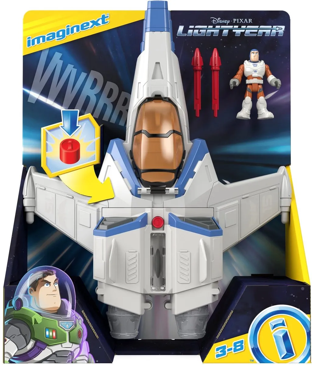 Fisher-Price Lightyear Ultimate Space Vaix Actiefiguur - 3x AAA - HGT26