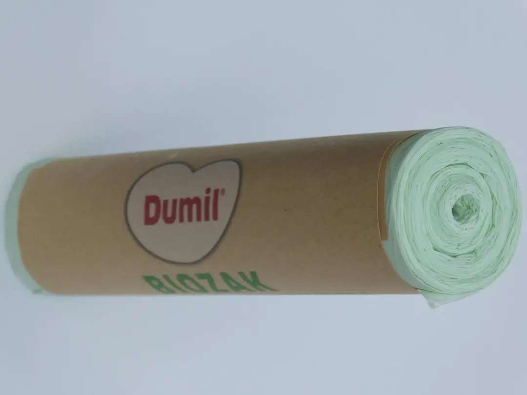 Dumil Biozak 60L - 5 Stuks Groen