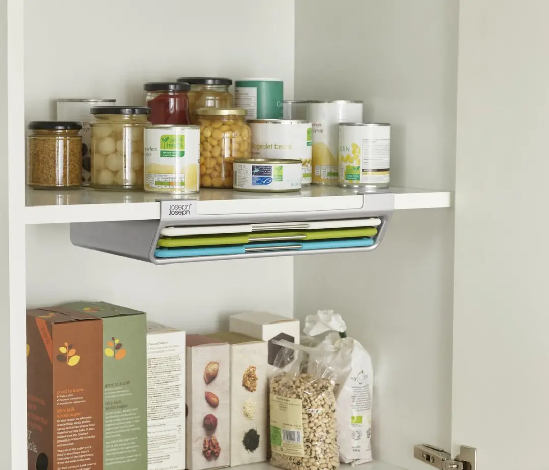 Joseph Joseph Folio Slim Snijplanken - 3-delig - Grijs
